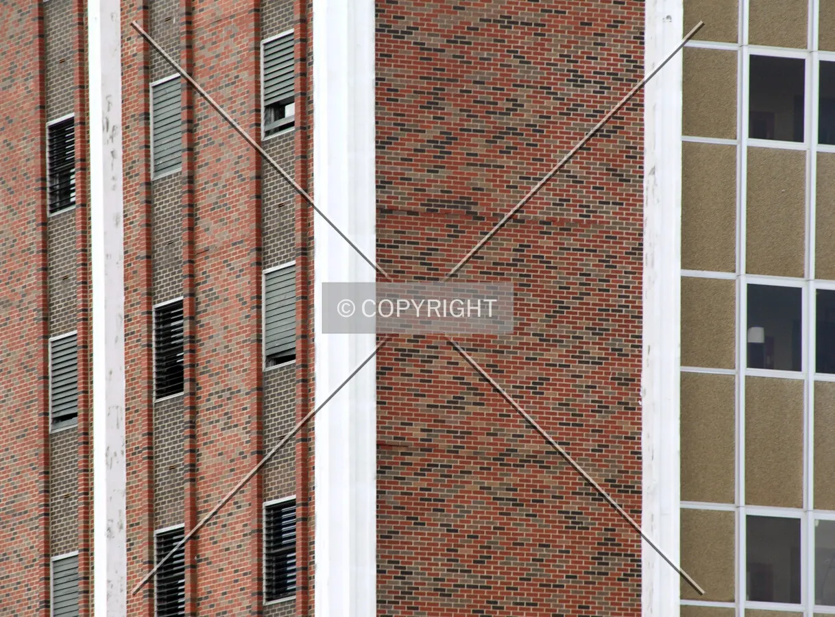Detail of the southeast corner