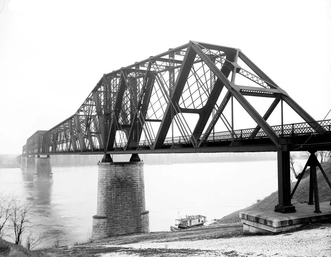 Vintage view from the southeast