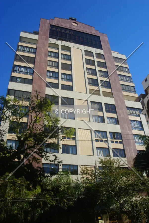 Front view as seen from across Luiz Manoel Gonzaga Street