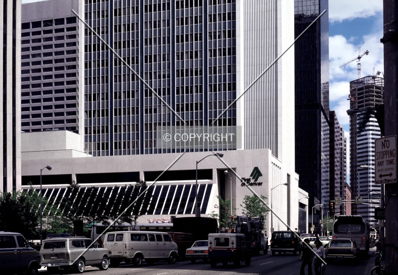 Vintage view southeast from California Street
