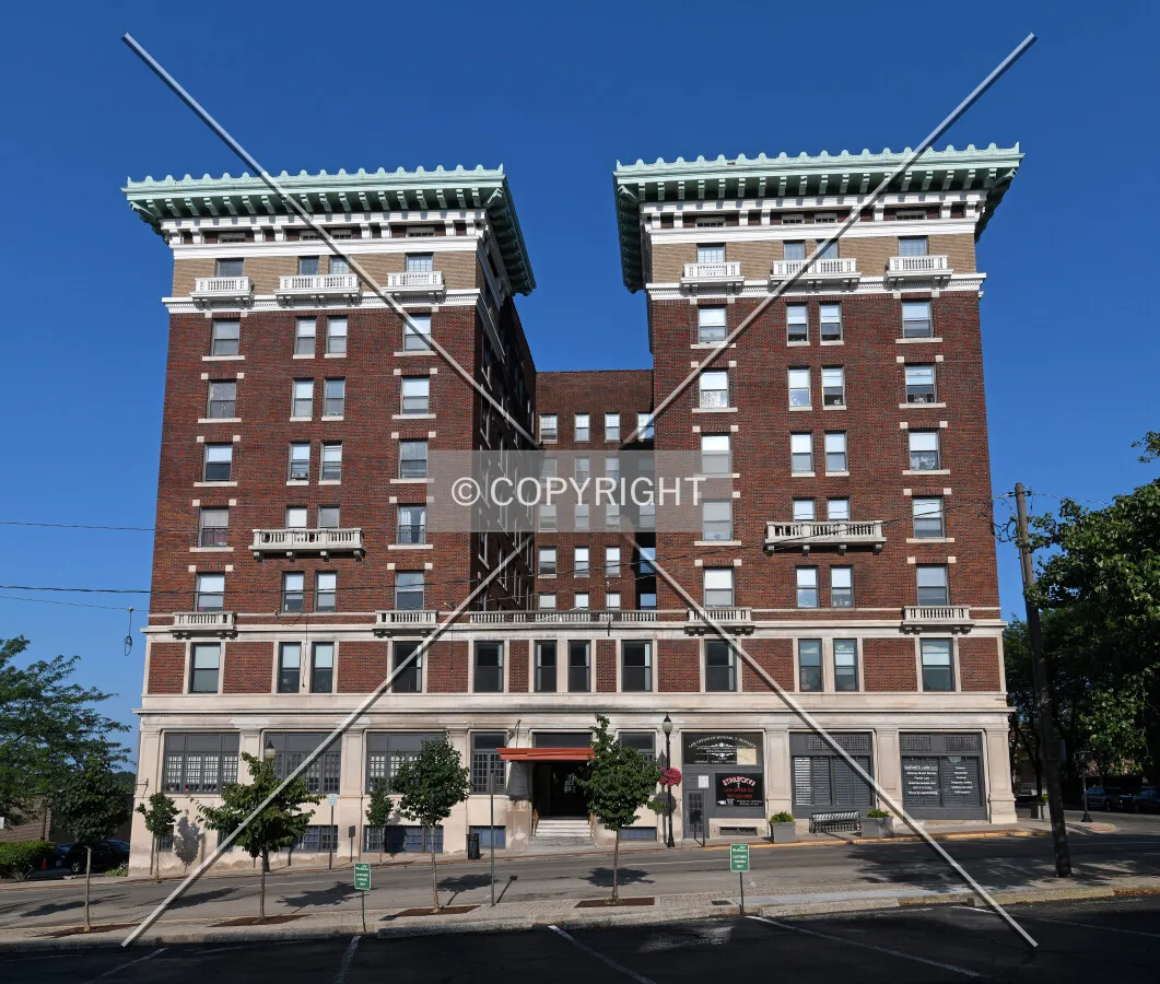View from the west
