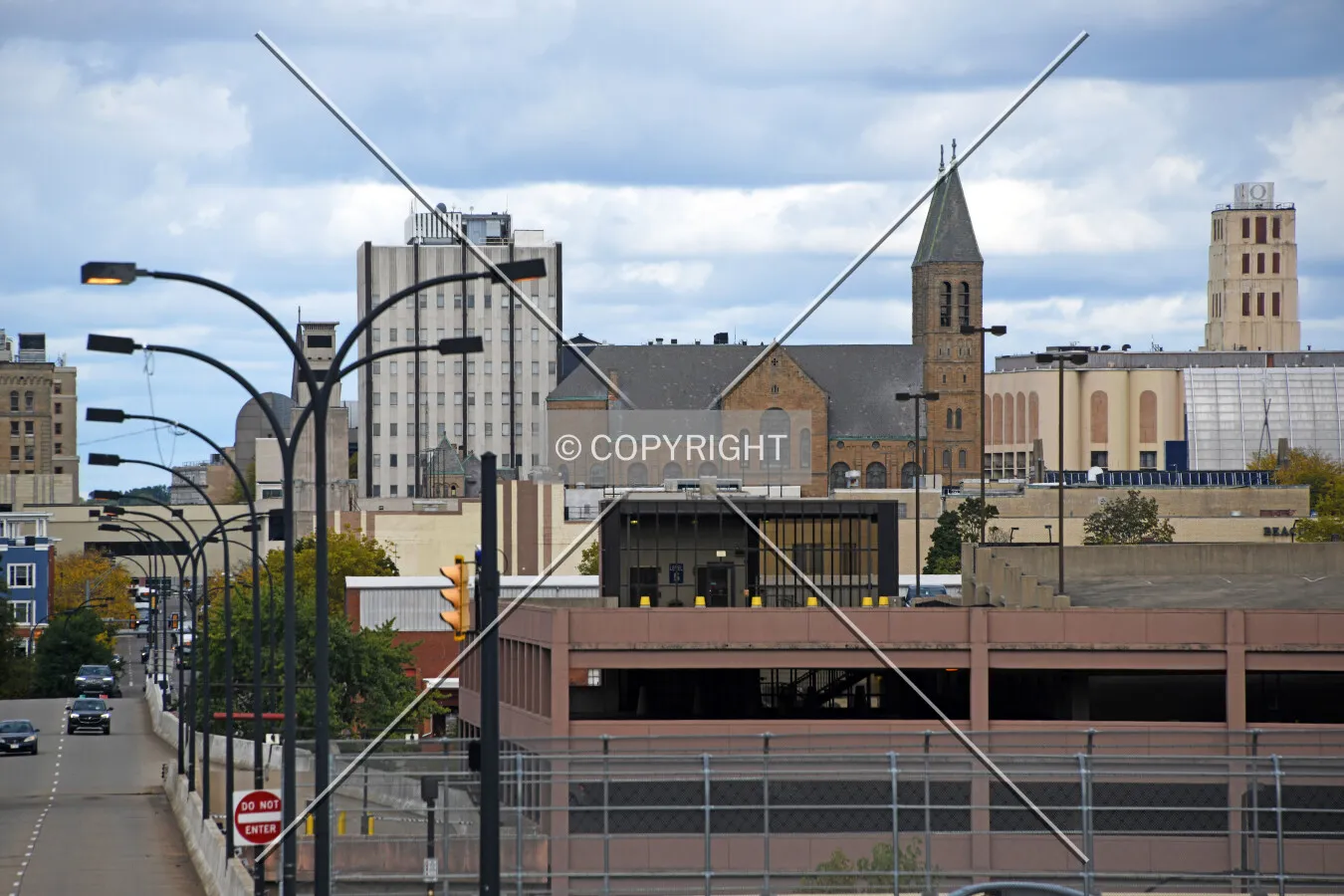 View from the southwest
