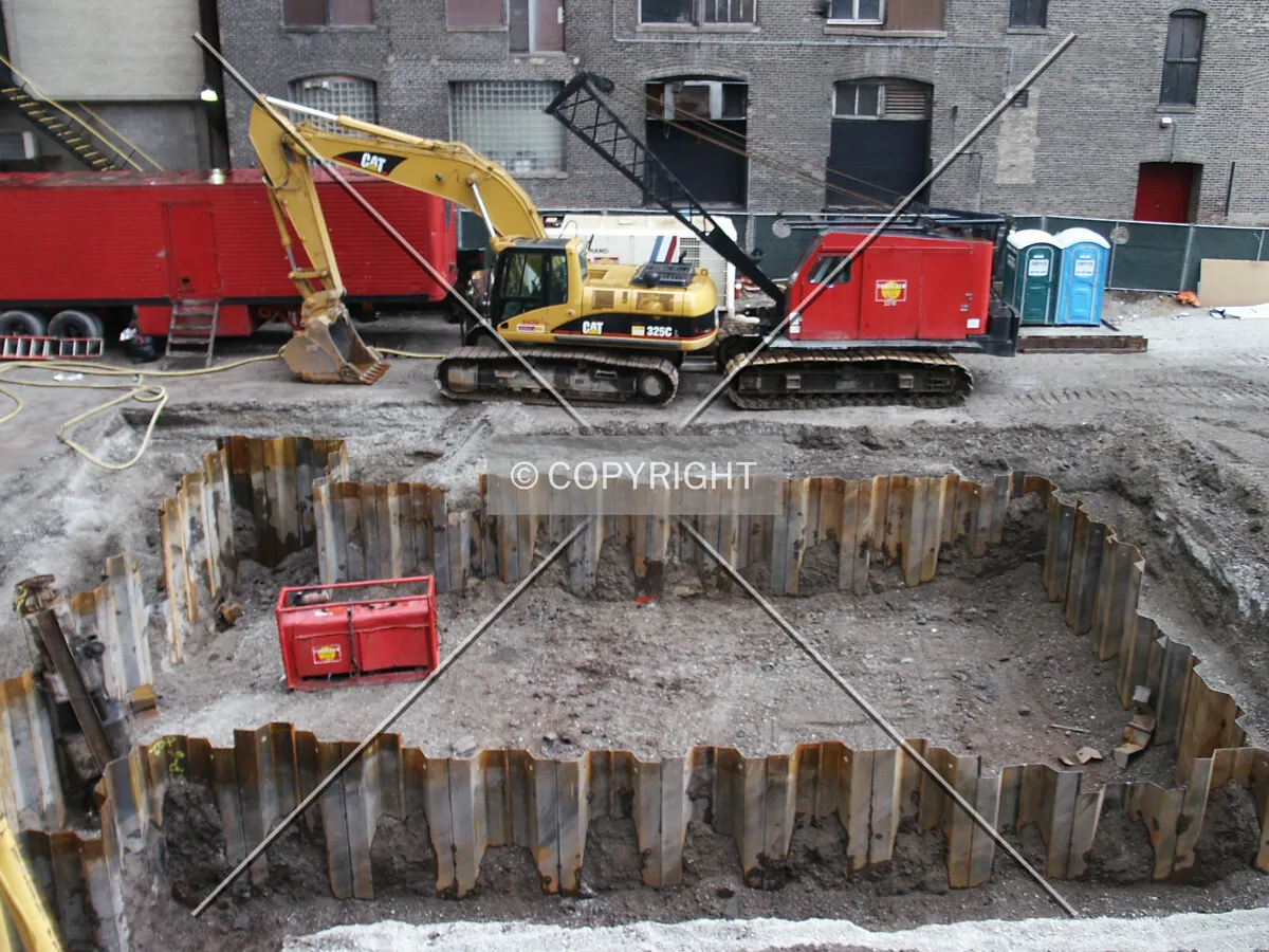 Shoring around the core