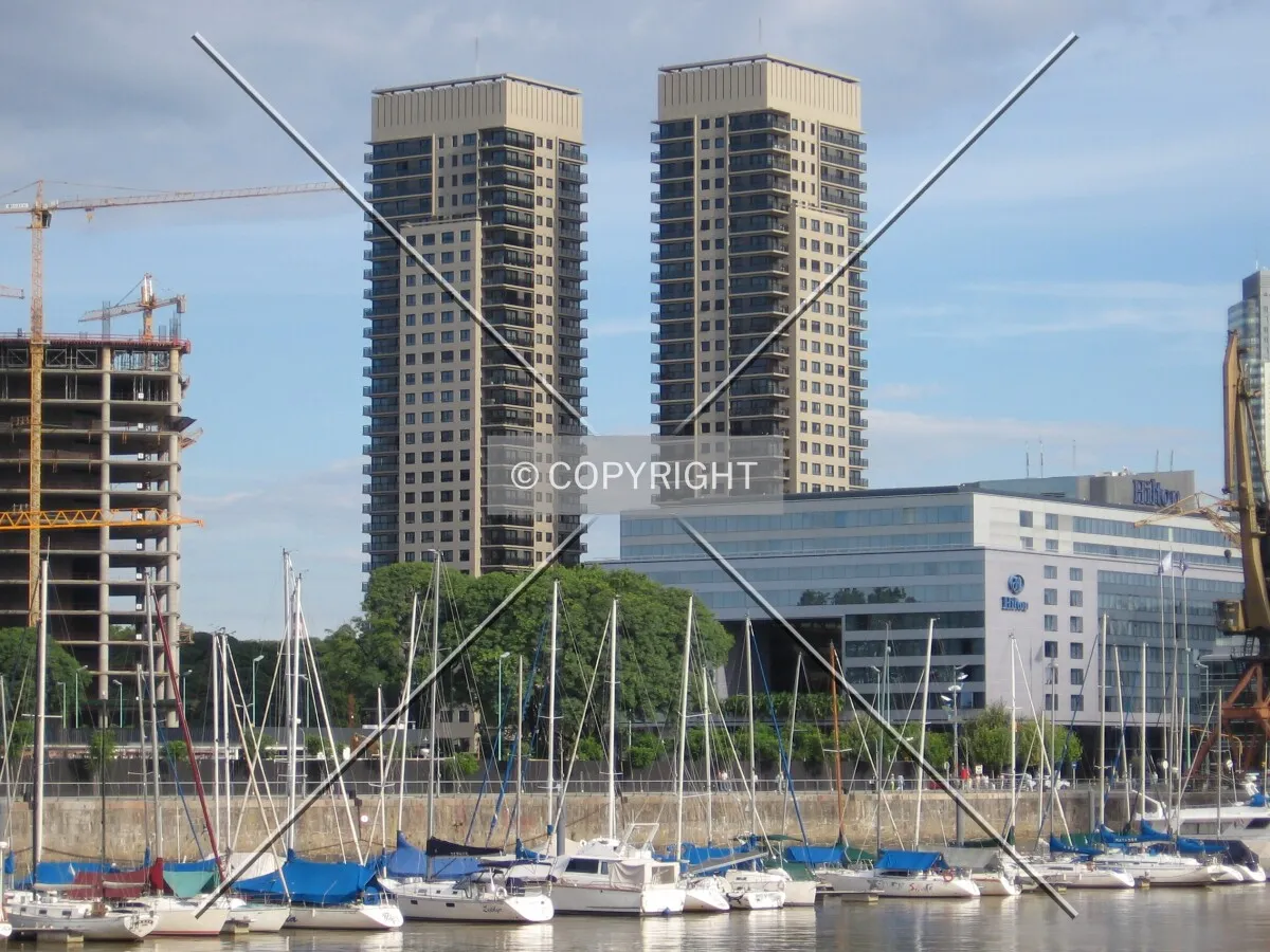 View from dock four