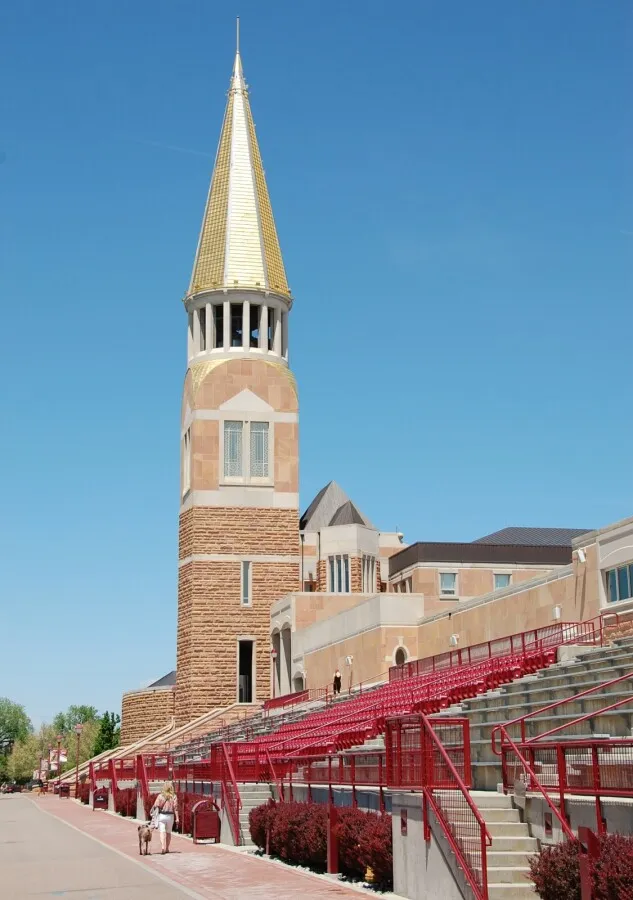 View to the north