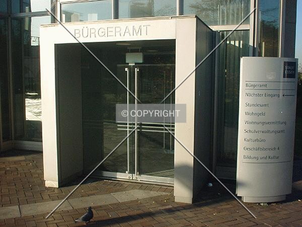 Side entrance