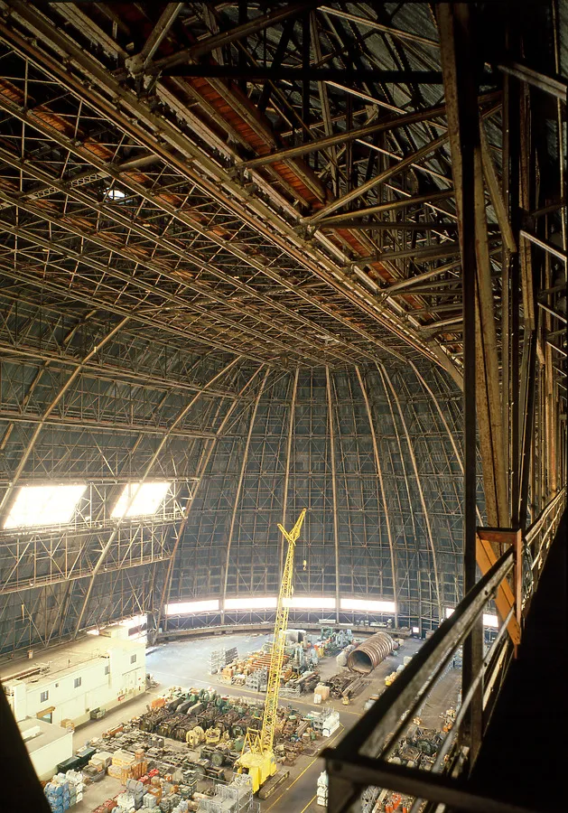 Interior looking north