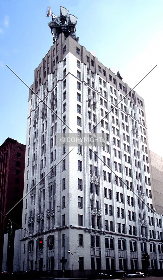 View from the northwest across Franklin Street