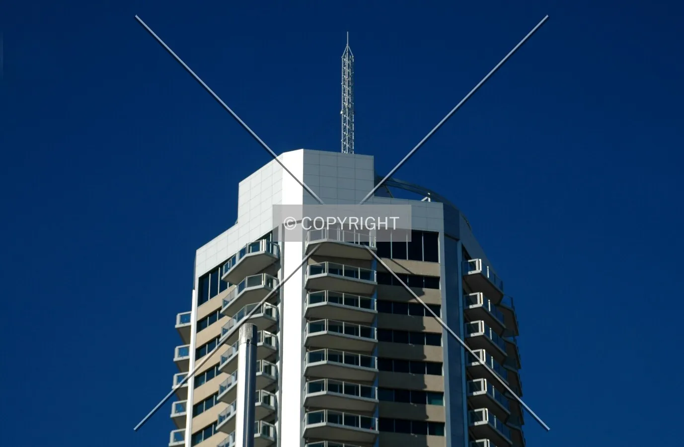 Top of the building