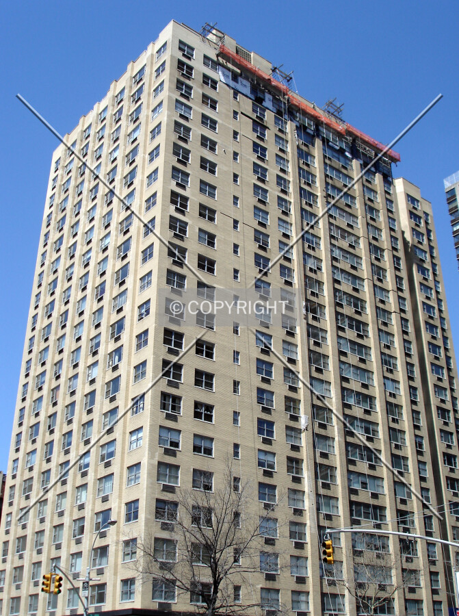 From the southeast corner
