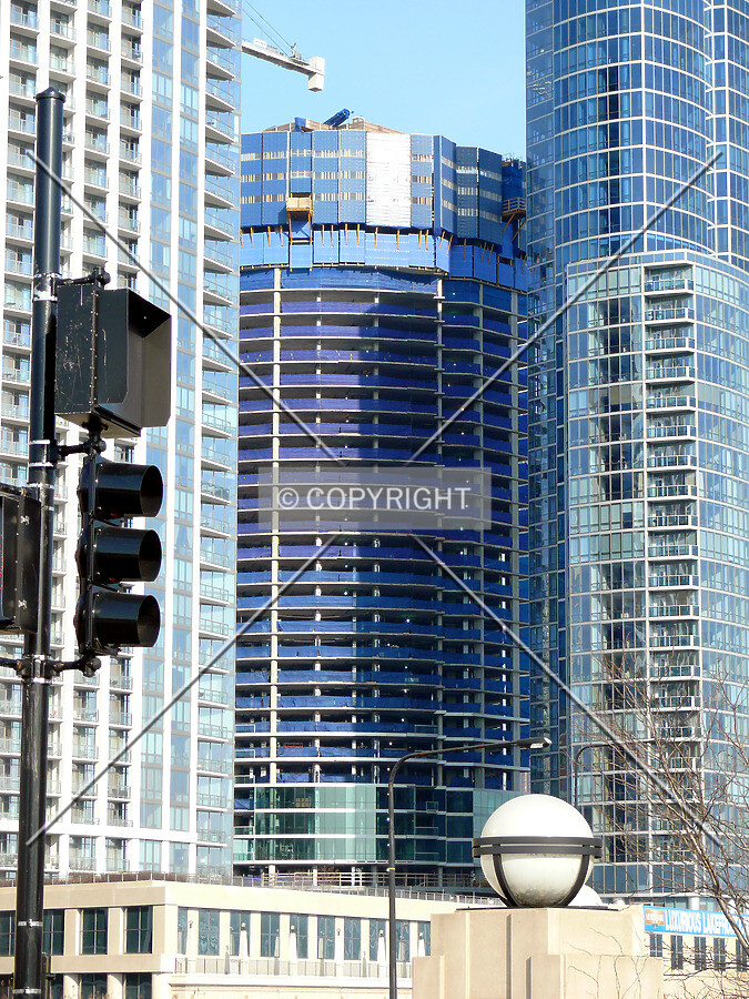 View to the northwest as seen from Lake Shore Drive