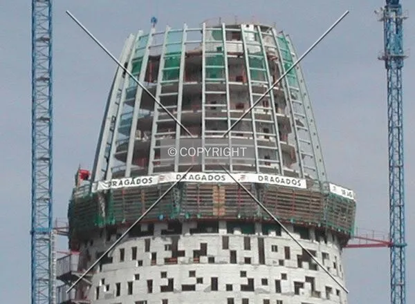 Elevation of the dome