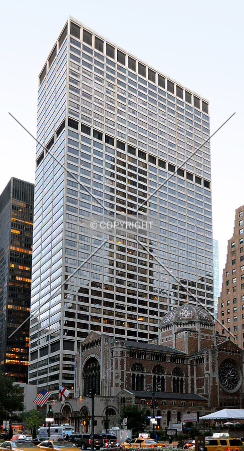 View from the southwest on Park Avenue