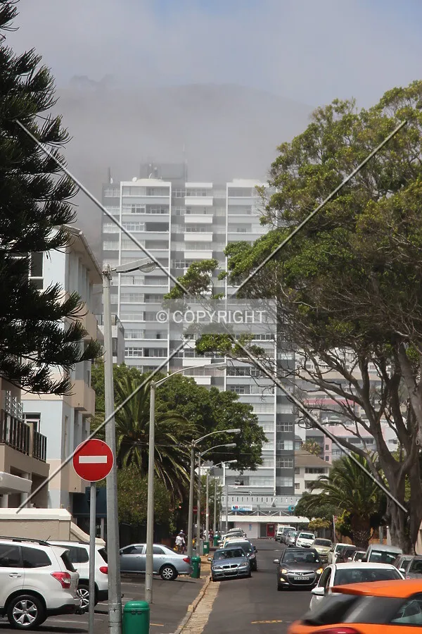 View up Worchester road from Beach road