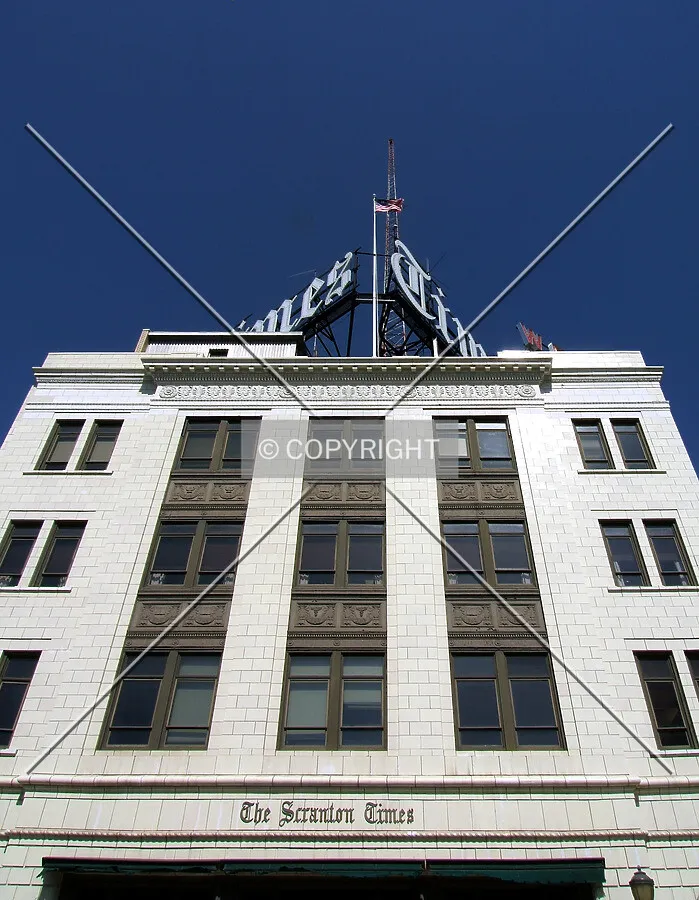 View from the southeast on Penn Avenue