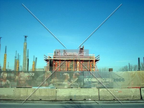 View directly across 2nd Street