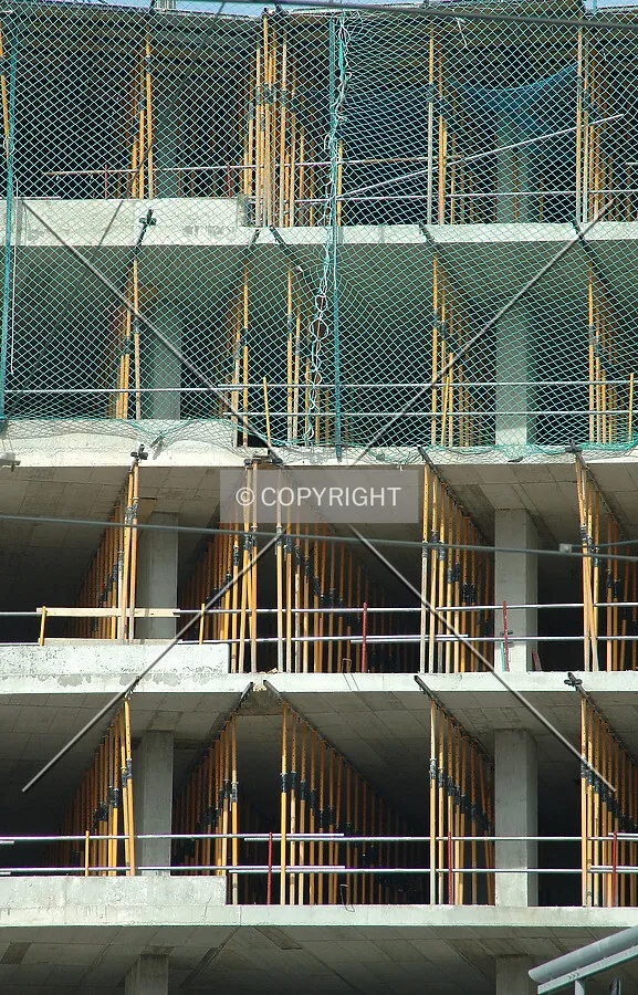 Formwork for the concrete floors