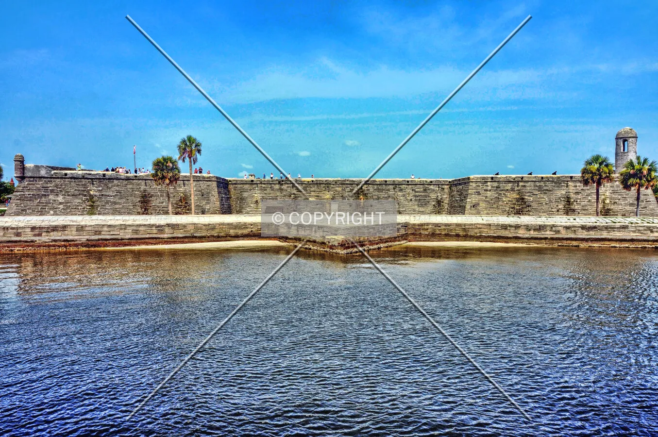 Castillo de San Marcos, St. Augustine, Florida, U.S.A.