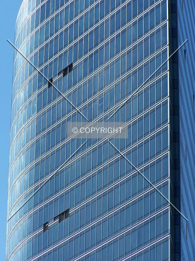 Missing panes on the south face