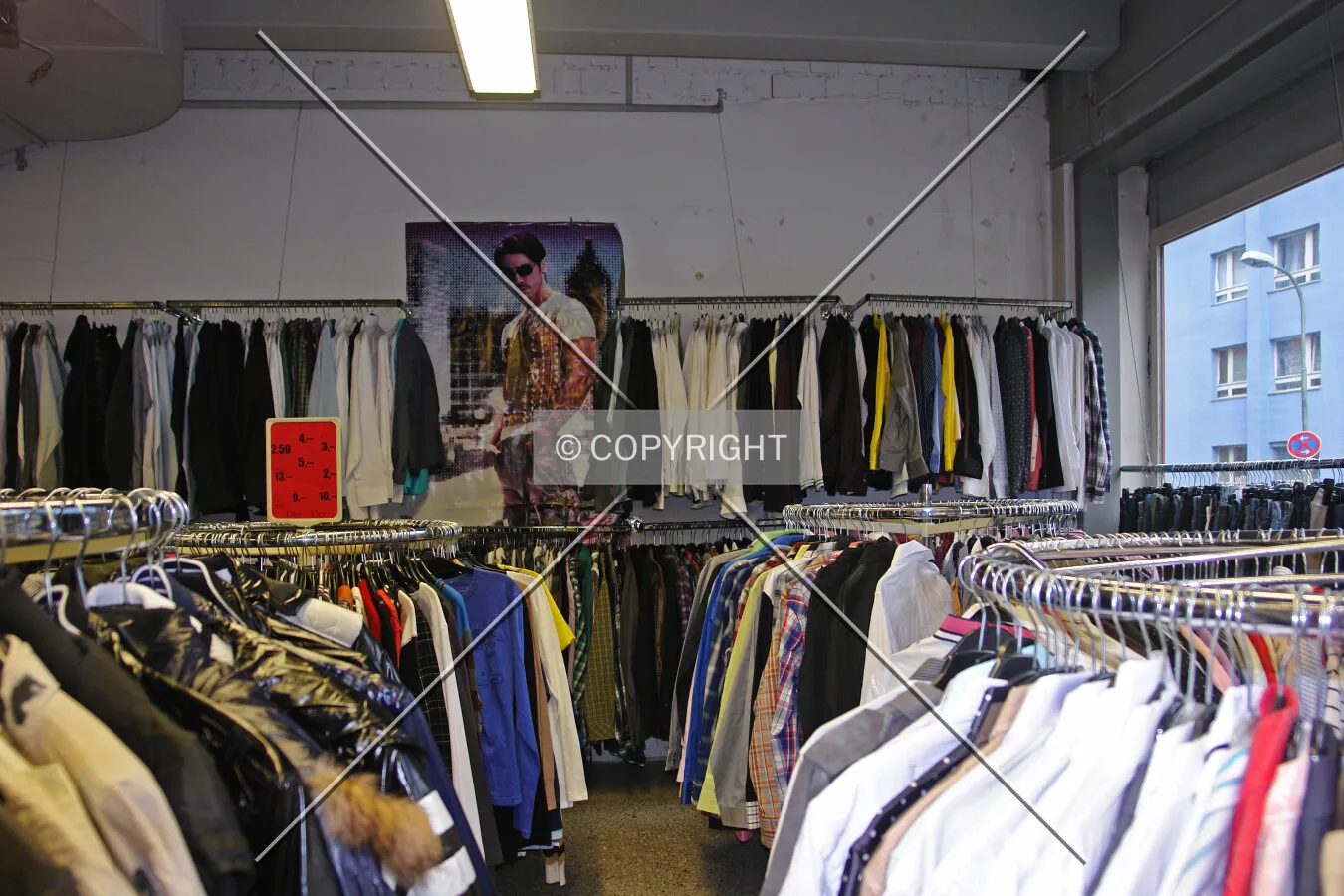 A clothing store for men