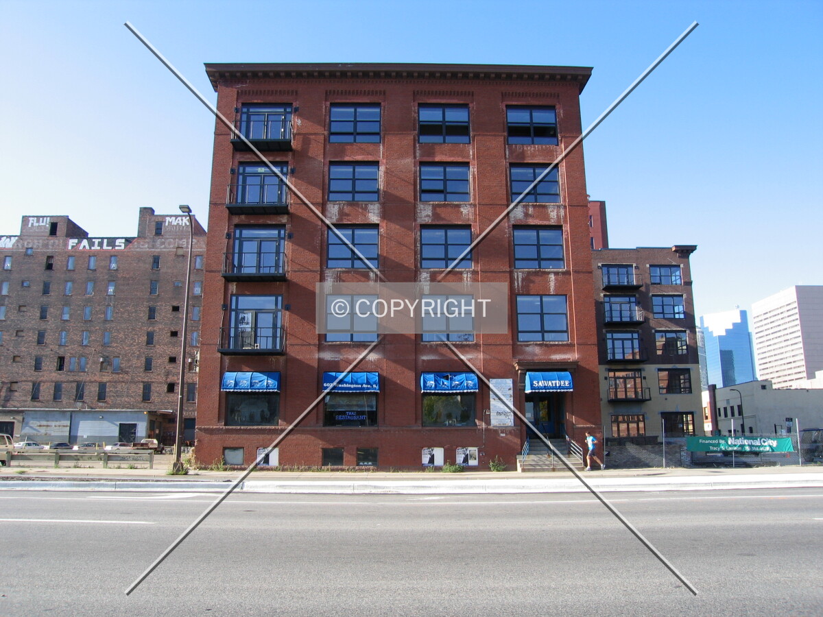 From across Washington Avenue