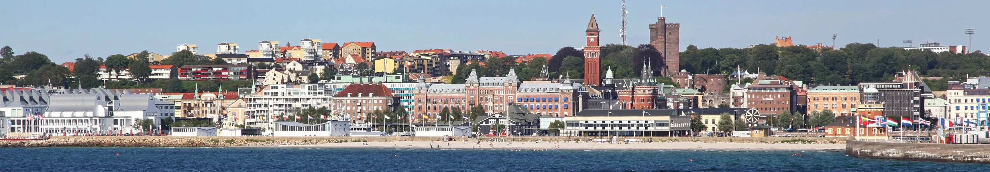 Panorama of Helsingborg