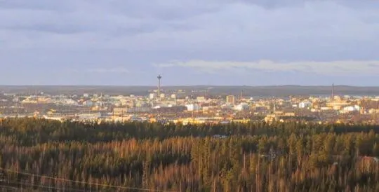 Tampere seen from Hervanta Water Tower