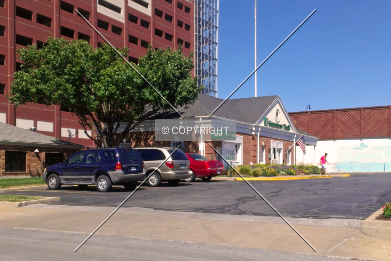 View from the southwest; July 27, 2012