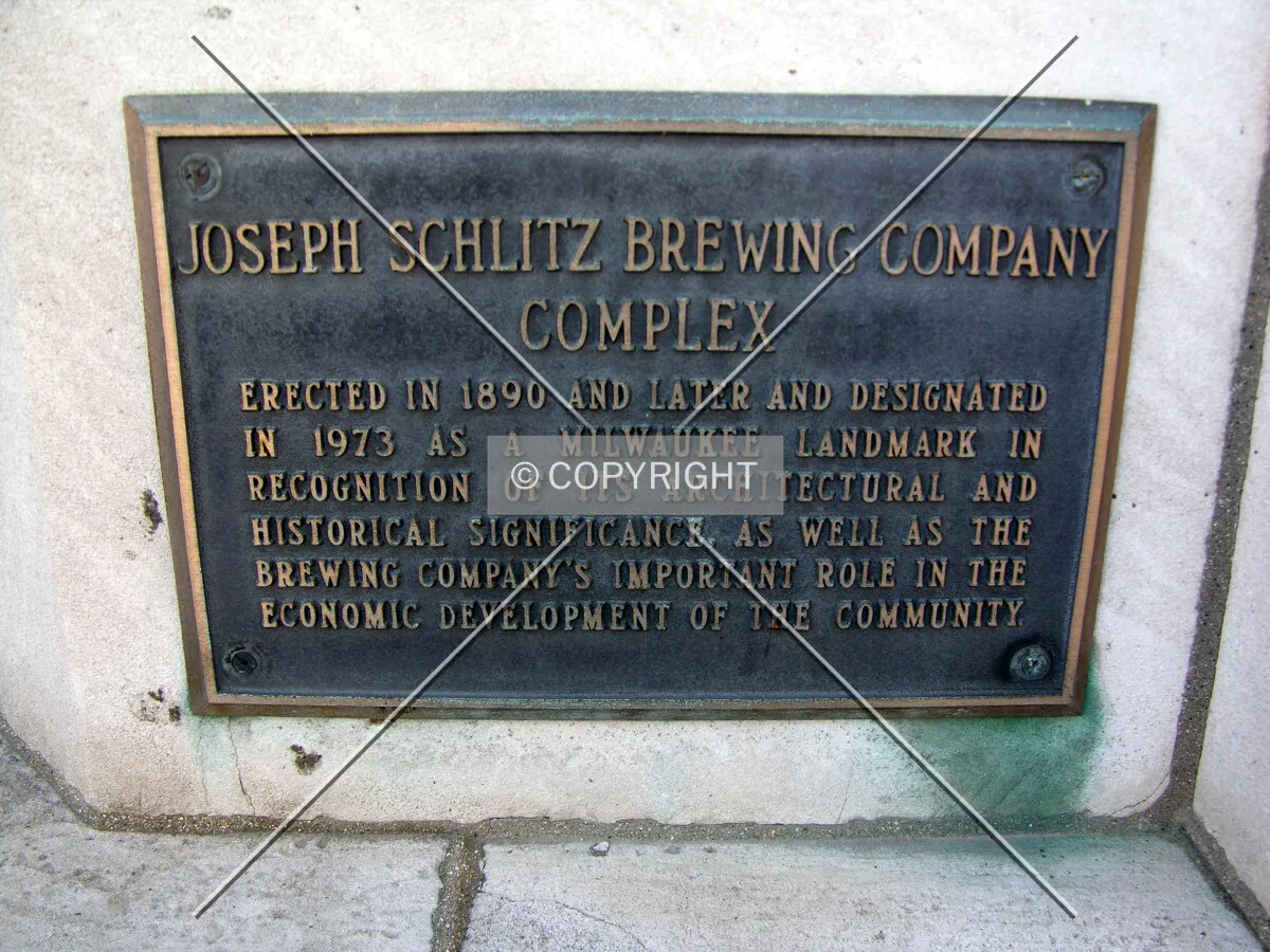 Plaque off North 2nd Street