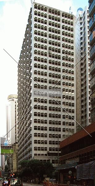 Dominion Centre from upper Queen's Road East