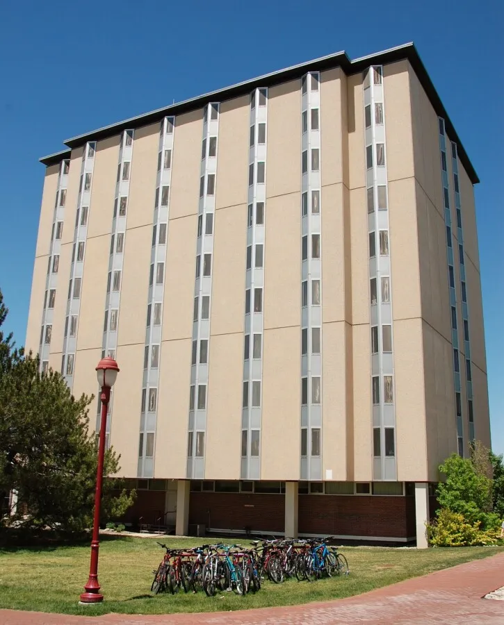 View from the southeast
