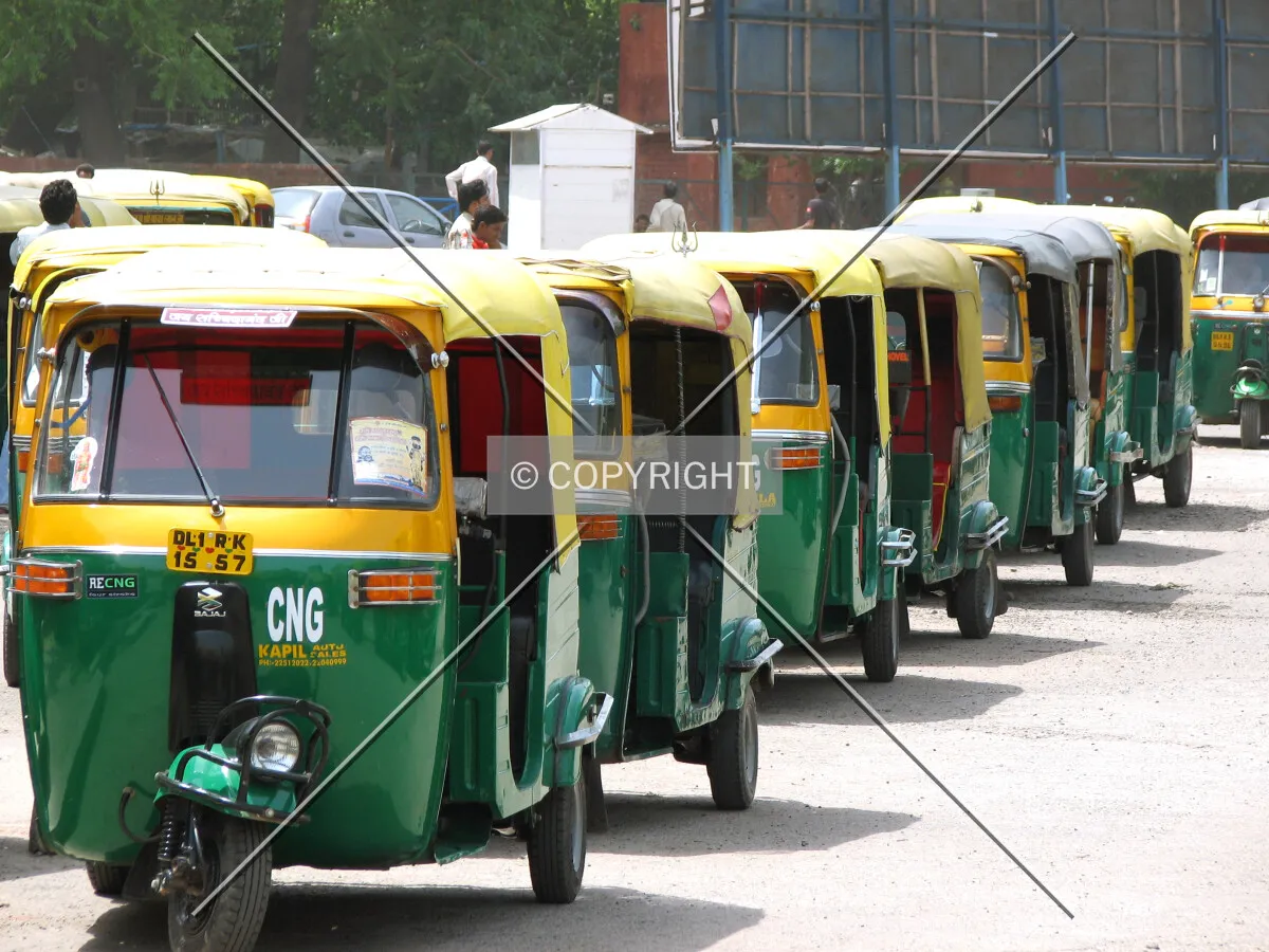 Auto rickshaws