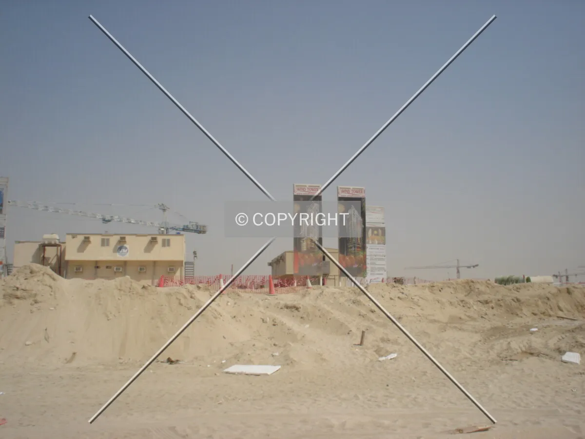 Construction site overview