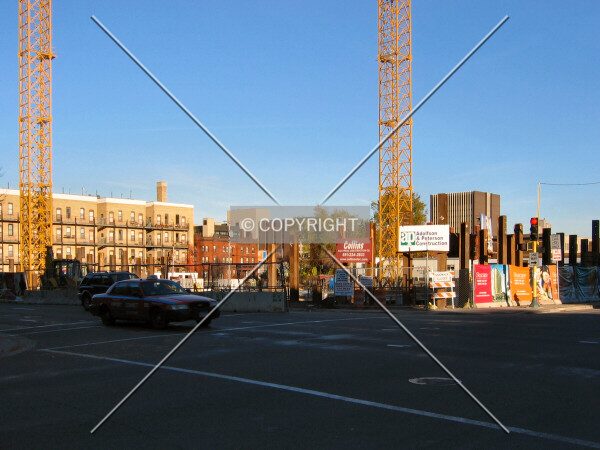 View to the northeast from across Portland Avenue/10th Street South