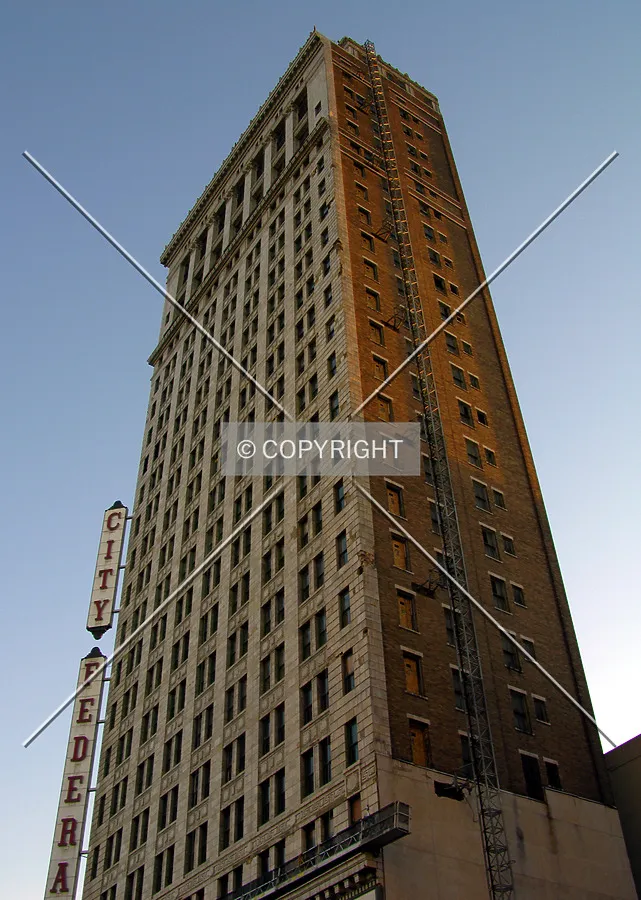 Looking up the northern side