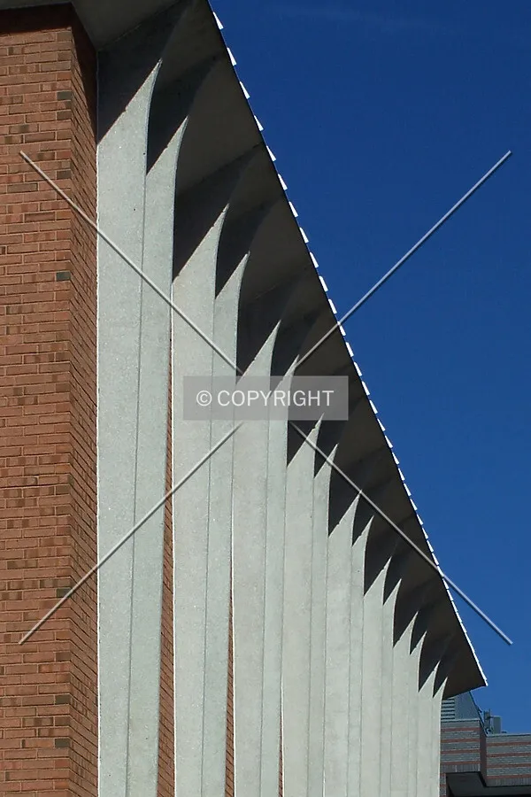 East facade detail