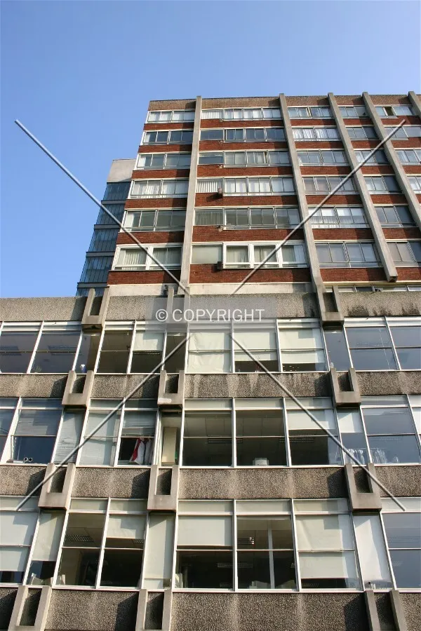 Looking up from Broadwick Street