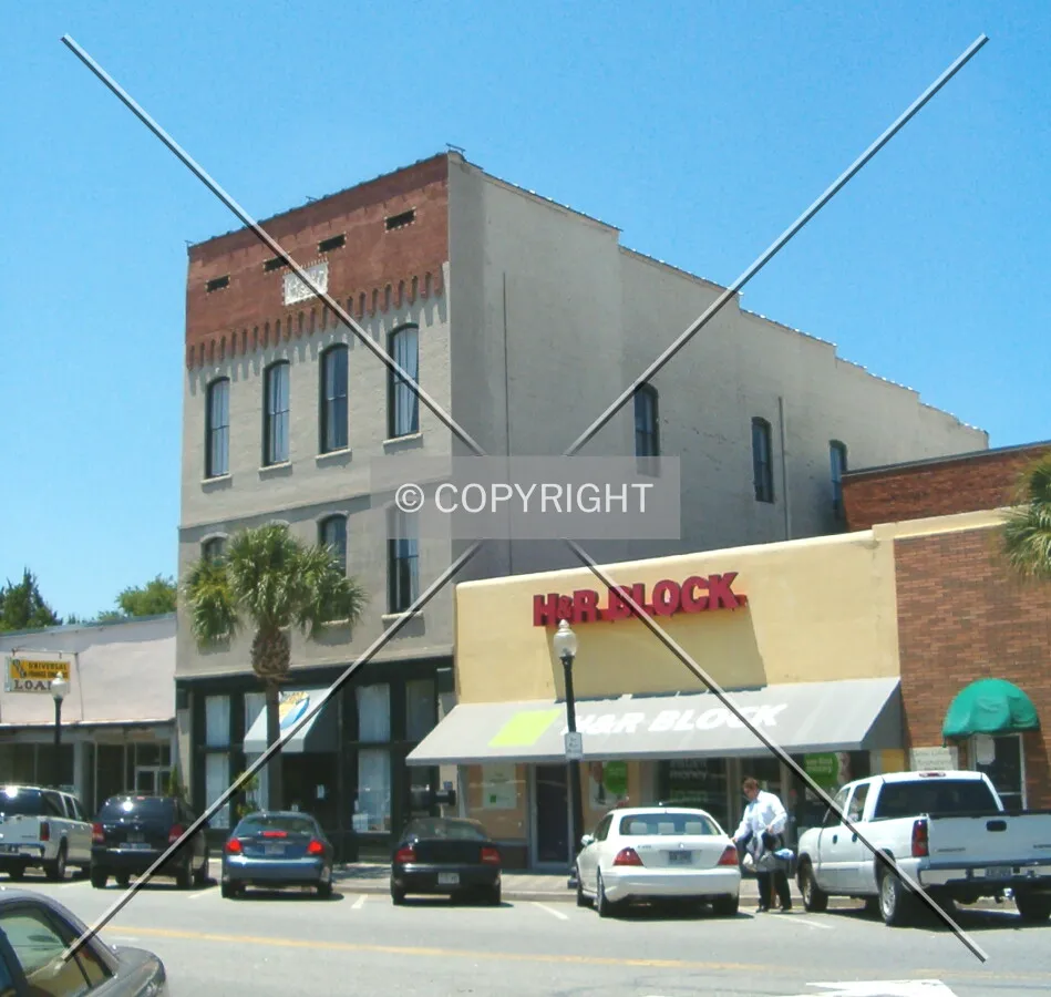 View from the northeast on Newcastle Street