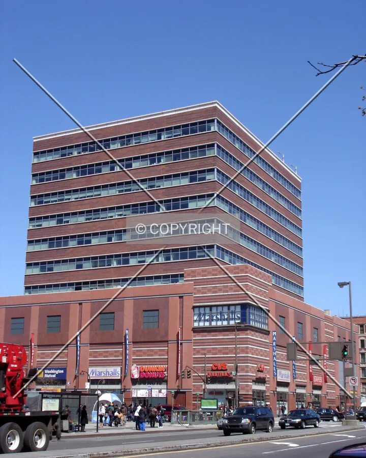Looking northward along Lenox Avenue