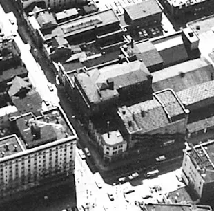 View from the northeast