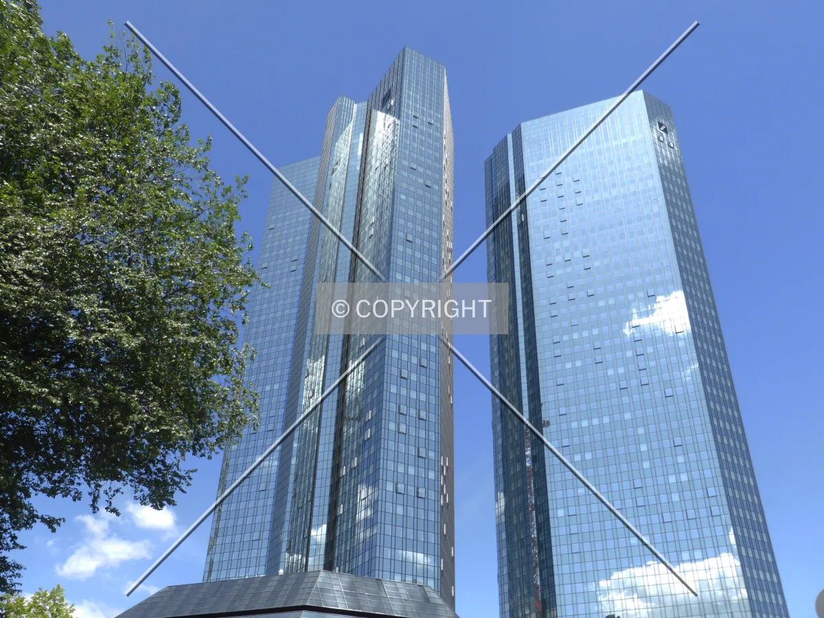 Deutsche Bank Headquarters in Frankfurt