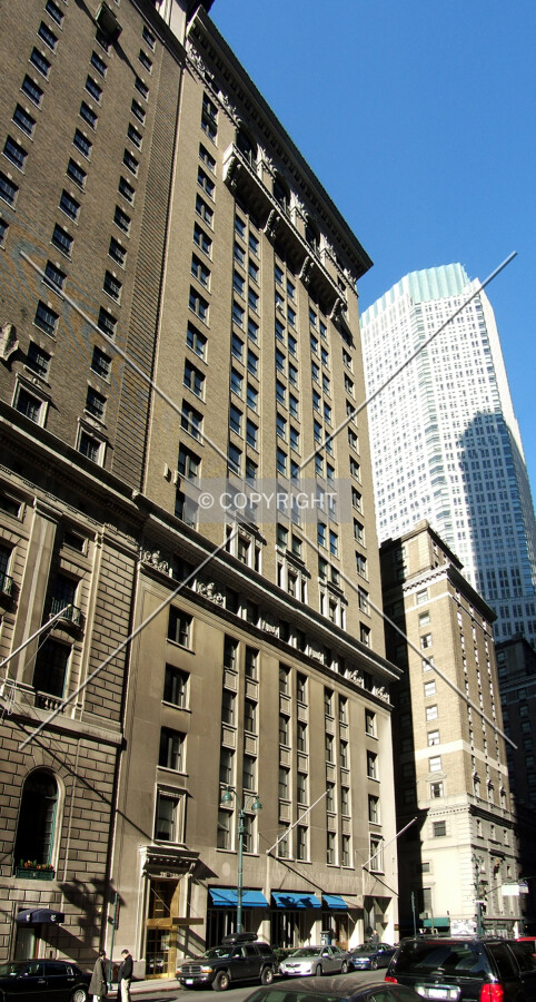 View from the southeast on Vanderbilt Avenue