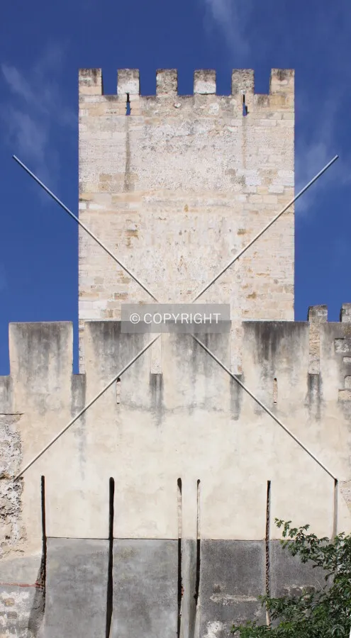 Tower on the southeastern corner seen from the east