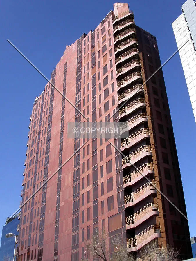 Looking up from the south side