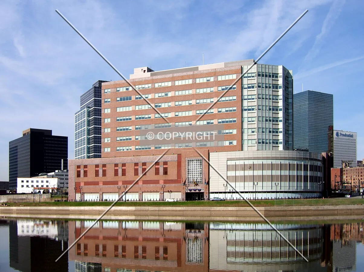 View from the northeast across the Passaic River