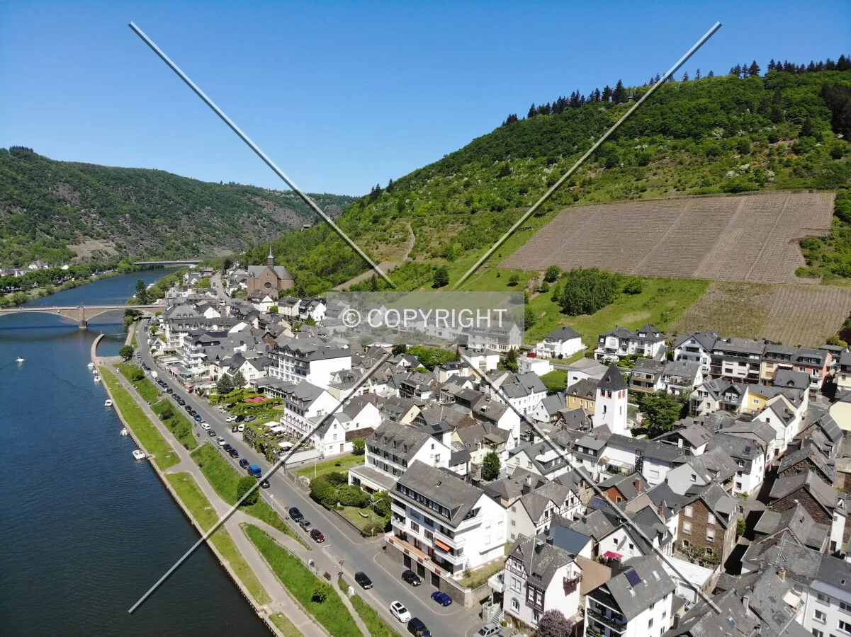 Over the Mosel river (Germany)