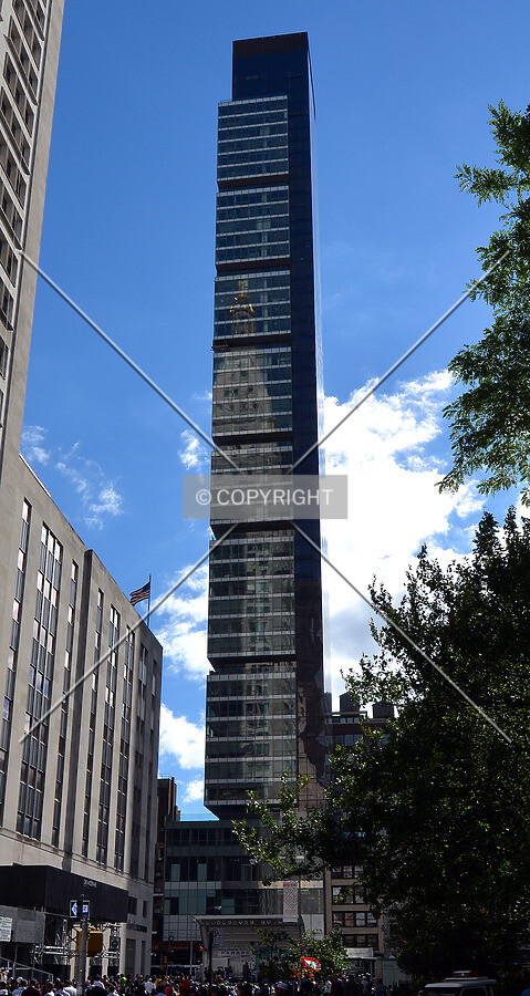 View from the northeast on Madison Avenue