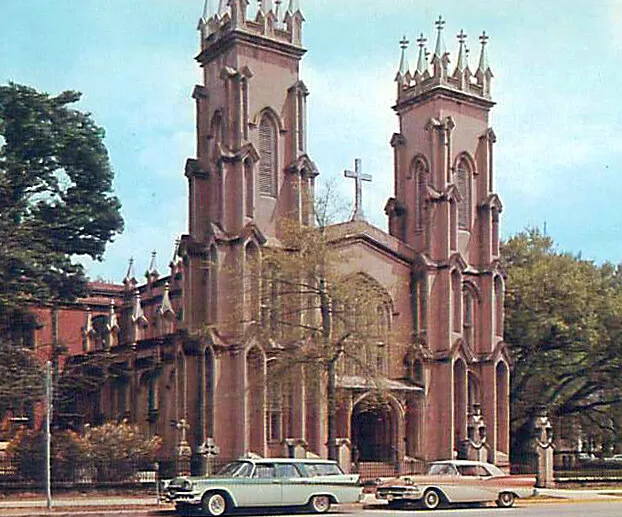 Vintage view from the northwest