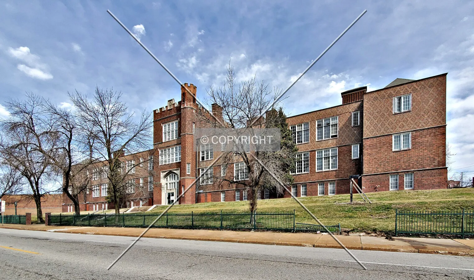 Southeast view; March 4, 2020