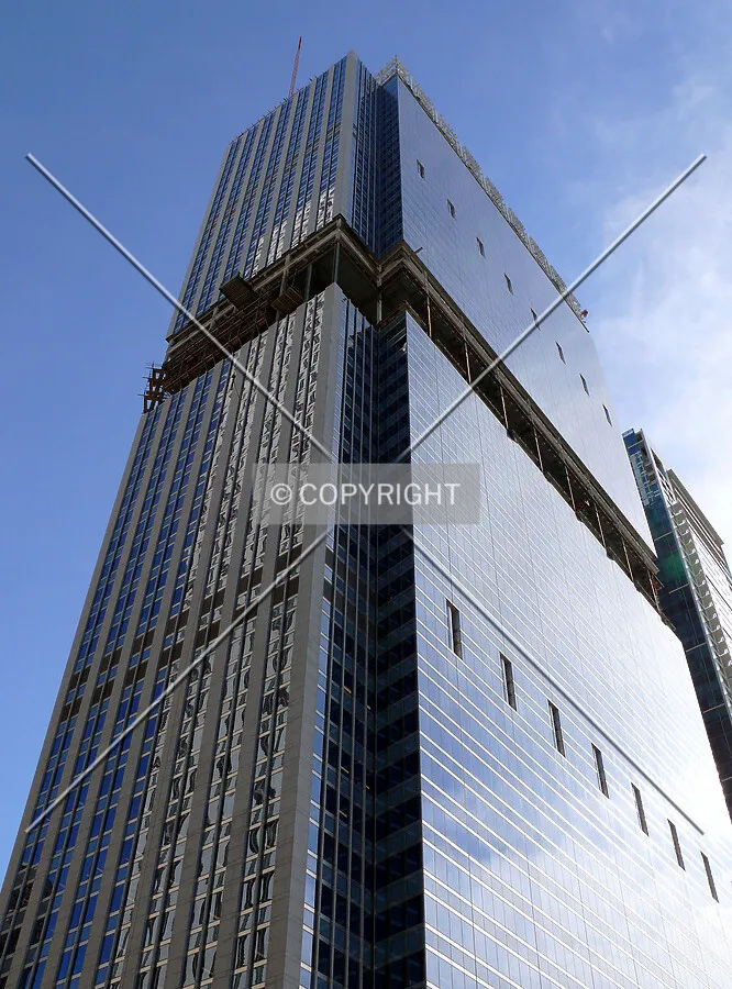 View up the southwest corner as seen from Randolph Street